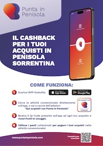 Nasce l’app per il cashback in penisola sorrentina