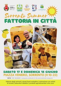 A Sorrento arriva la Fattoria in città