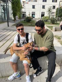 Adottato il cagnolino salvato dagli operatori Anas sulla Sorrentina