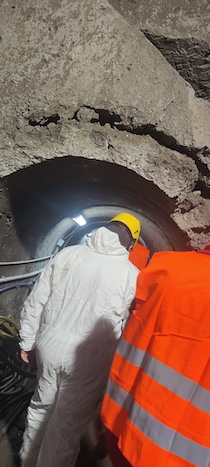 Verifiche alle condotte fognarie della penisola sorrentina