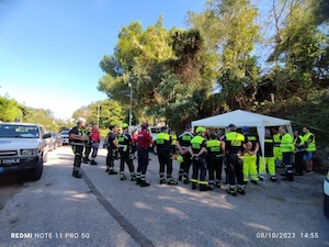 Sorrento. Maxi esercitazione di protezione civile ricerca dispersi