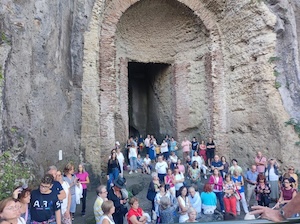 Più di 150 persone alla scoperta dei ninfei di Sorrento