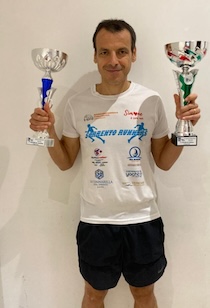 Una medaglia d’oro ed una di bronzo per l’atleta di Sorrento Antonino Tamarino alla maratona di Napoli