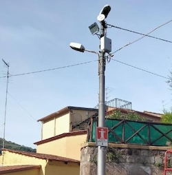 Otto nuove telecamere di sorveglianza nelle frazioni di Sorrento