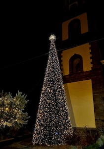 Stasera l’accensione delle luminarie a Meta