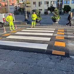 Arrivano a Vico Equense gli attraversamenti pedonali rialzati