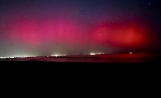 In Italia il singolare fenomeno dell’aurora boreale