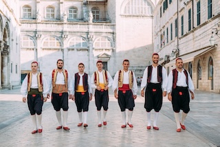 Le melodie di Natale della Croazia nel centro di Sorrento