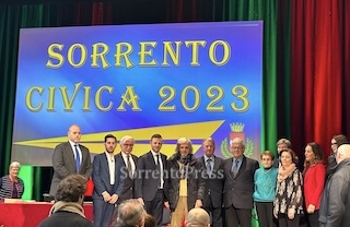 Consegnati i Premi Sorrento Civica 2023
