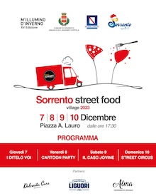 Torna il Sorrento Street Food Village – programma –