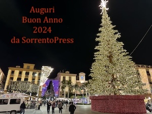 Auguri di buon anno 2024 da SorrentoPress