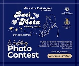 Al via il contest fotografico “Baci da Meta Wedding Edition”