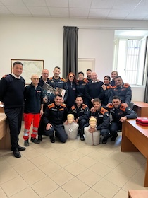 Corso di primo soccorso per la Capitaneria di Castellammare