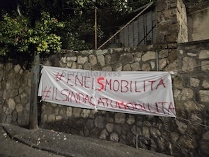 Arriva a Sorrento la protesta dei lavoratori Enel
