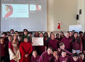 Massa Lubrense. Grande successo per il Dantedì al comprensivo Bozzaotra