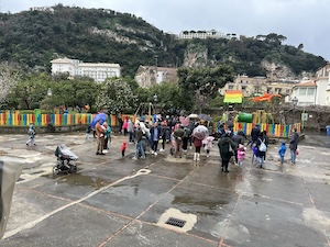 Sorrento. Inaugurato il parco giochi di Villa Fiorentino