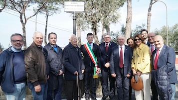 Sorrento. La piazza di Casarlano dedicata ad Agostino Schisano