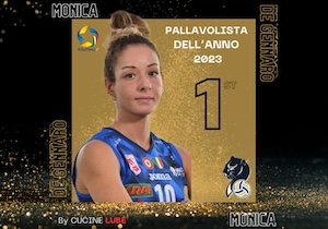 Monica De Gennaro miglior pallavolista italiana 2023