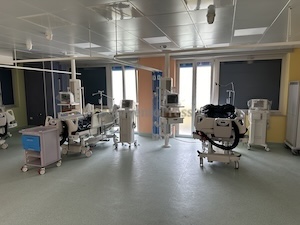 Rianimazione ospedale di Sorrento. Nuovi spazi, apparecchi moderni e personale motivato: Mancano solo le certificazioni – foto –