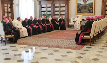 I vescovi della Campania da Papa Francesco