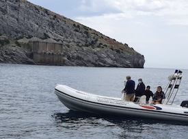 Vico Equense. Rubato il gommone del Parco di Punta Campanella, ritrovato senza il motore