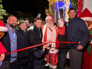 Sorrento. Inaugurato il Villaggio di Natale – foto e video –