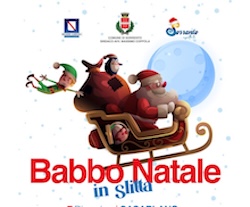 Sorrento. Babbo Natale visita le frazioni