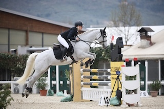 Sorrento. Ginevra Miranno sul podio del Pony Master Show 2025