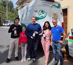 Sorrento. Questa mattina raccolti 700 litri di olio esausto
