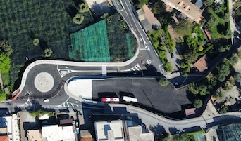 Massa Lubrense. Aperto al traffico lo svincolo in centro