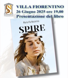 Sorrento. Presentazione del libro “Spire” di Maria Pia Nocerino