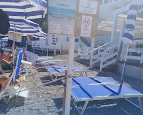 Vico Equense. Controlli per il rispetto delle tariffe sulle spiagge