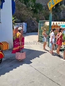 Sorrento. Riaperto il percorso tra l’ascensore della villa comunale ed il porto
