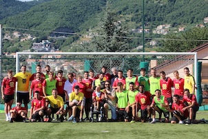 Il Sorrento For Special in visita al Sorrento Calcio