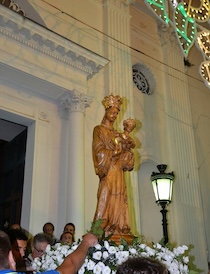 Meta e Scalea unite dalla devozione per la Madonna del Lauro