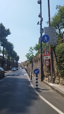 Sant’Agnello-Piano di Sorrento. Percorso pedonale protetto sul corso Italia e autovelox per la sicurezza stradale