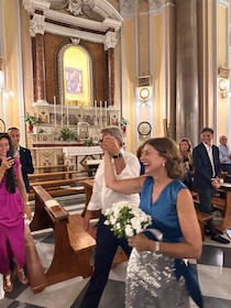 Sorrento. Festa per i 25 anni di nozze di Rossella e Stefano Marzuillo