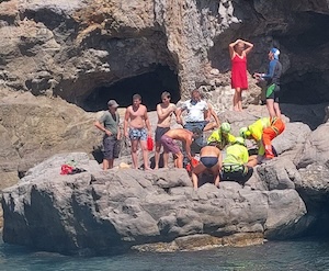 Massa Lubrense. Migliora il tredicenne rimasto ferito dopo un tuffo