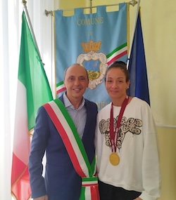 Sant’Agnello. La campionessa mondiale e olimpica Monica De Gennaro torna a casa