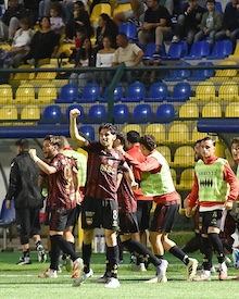 Prima vittoria del Sorrento che passa a Giugliano