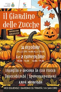 Vico Equense. Prende vita il Giardino delle Zucche