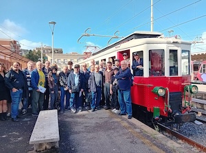Gita a Sorrento con il treno storico di Eav – foto –