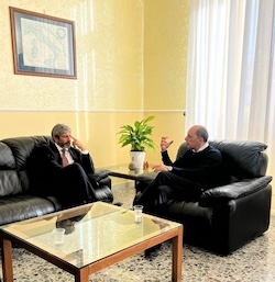 Sant’Agnello. Confronto tra il sindaco e il candidato governatore Roberto Fico