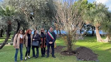 Piano di Sorrento. Due nuovi alberi per il parco di Villa Fondi