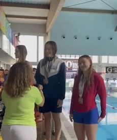 Sveva Schiazzano oro alle Universiadi di Barcellona nei 200 stile libero