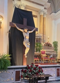 Massa Lubrense. Completato il restauro del Crocifisso di Sant’Agata sui due Golfi