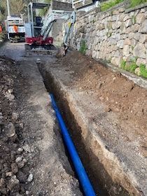 Sant’Agnello. Nuova linea idrica in via Lepantine