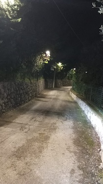 Massa Lubrense. Nuove luci in località Marciano