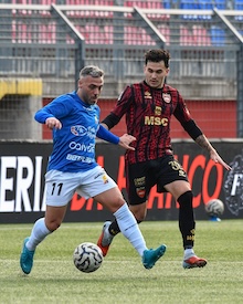 Il Sorrento pareggia nel recupero il match con il Picerno