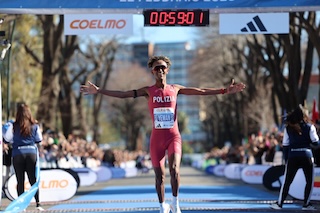 Coelmo Napoli City Half Marathon, record italiano per Crippa